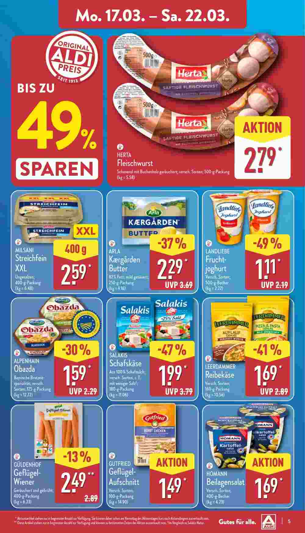 Aldi Nord Prospekt (ab 17.03.2025) zum Blättern - Seite 5