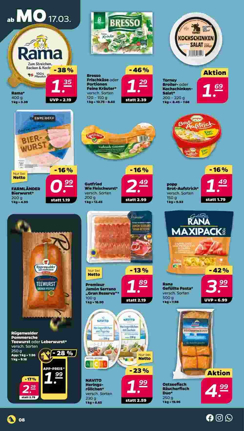 NETTO Prospekt (ab 17.03.2025) zum Blättern - Seite 8