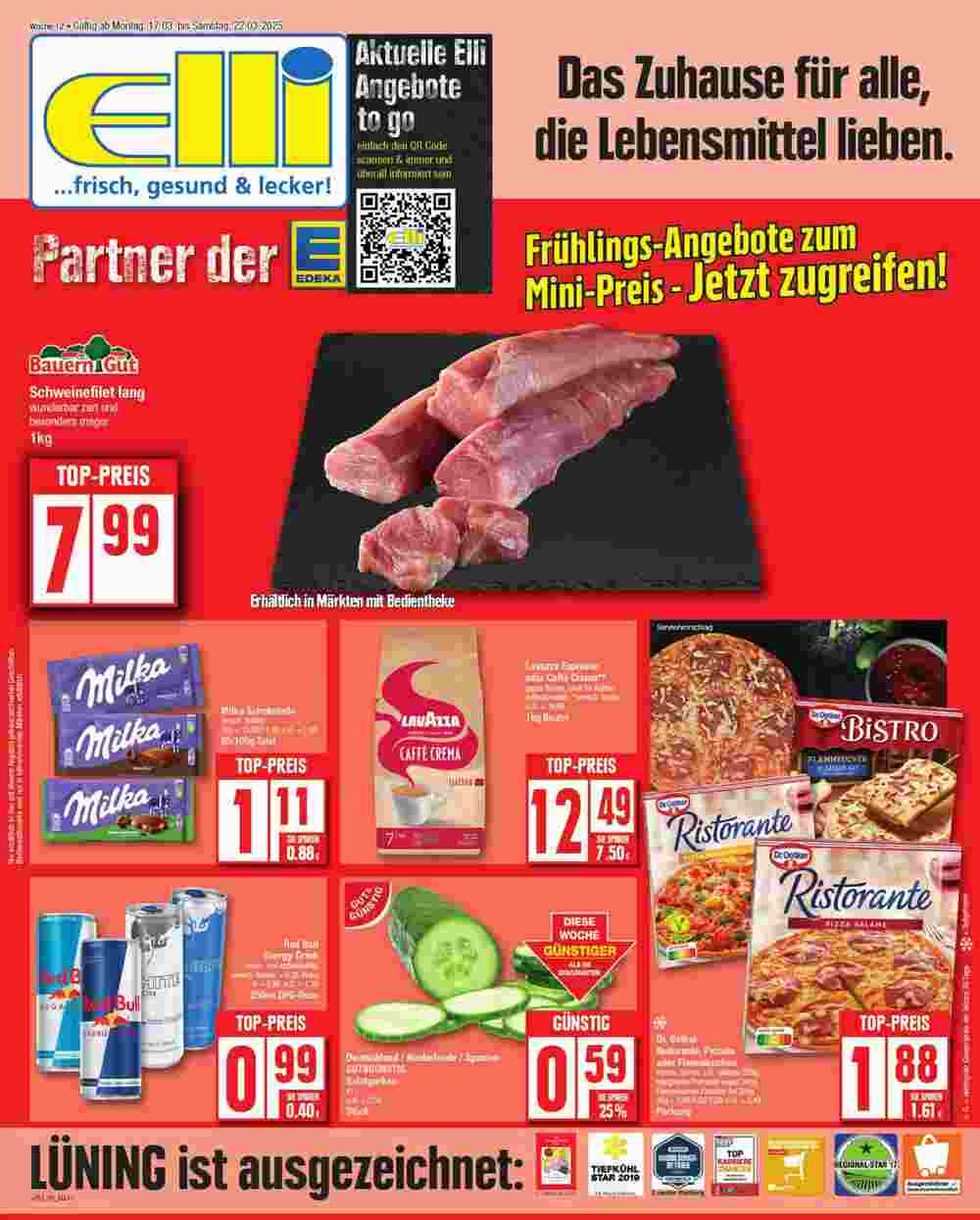 Elli Markt Prospekt (ab 17.03.2025) zum Blättern - Seite 1