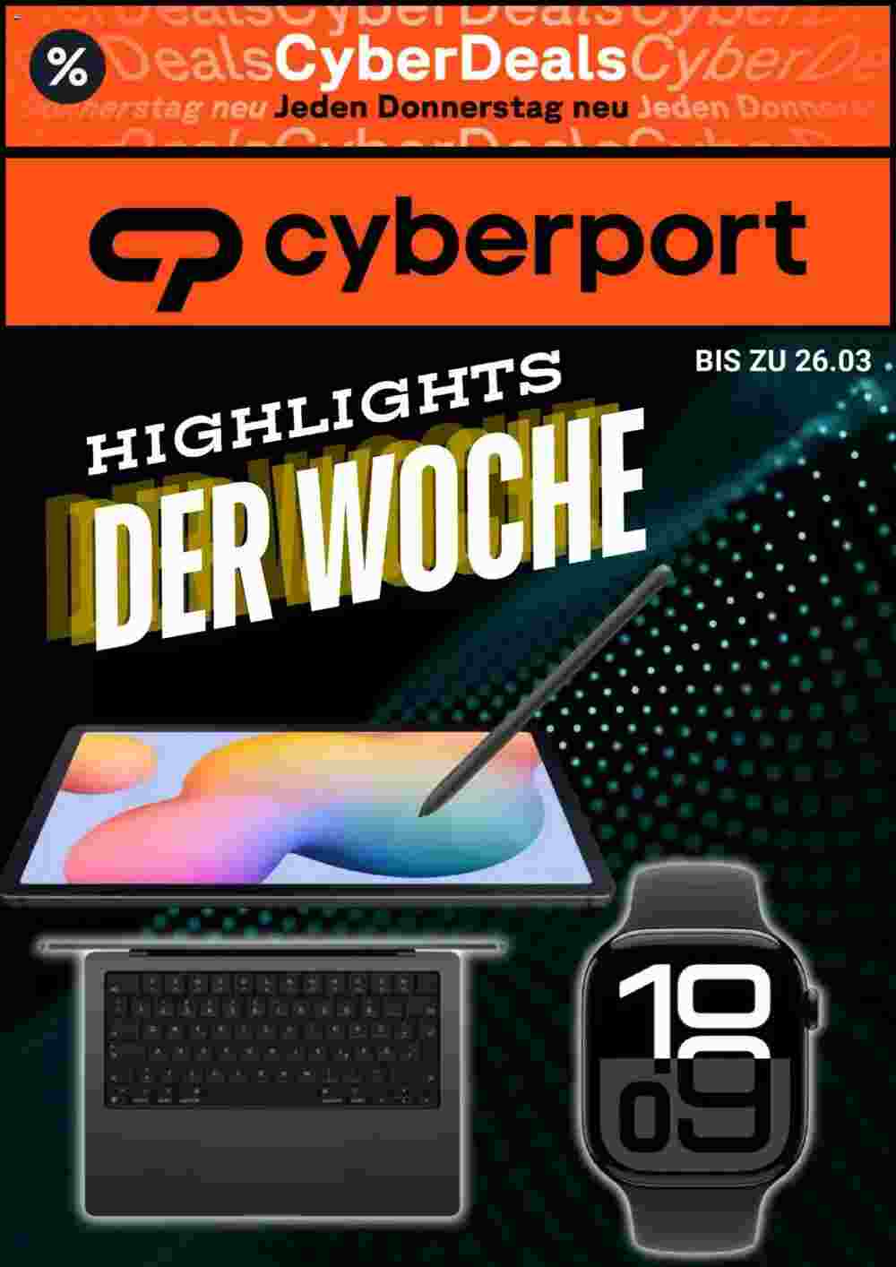 Cyberport Prospekt (ab 20.03.2025) zum Blättern - Seite 1