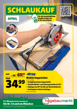 Hagebau Prospekt (ab 01.04.2025) zum Blättern