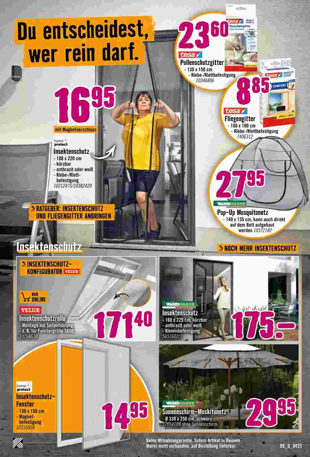 Hornbach Prospekt (ab 09.04.2025) zum Blättern - Seite 21