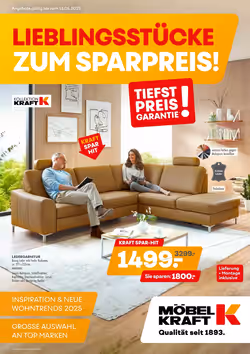 Möbel Kraft Prospekt (ab 15.04.2025) zum Blättern