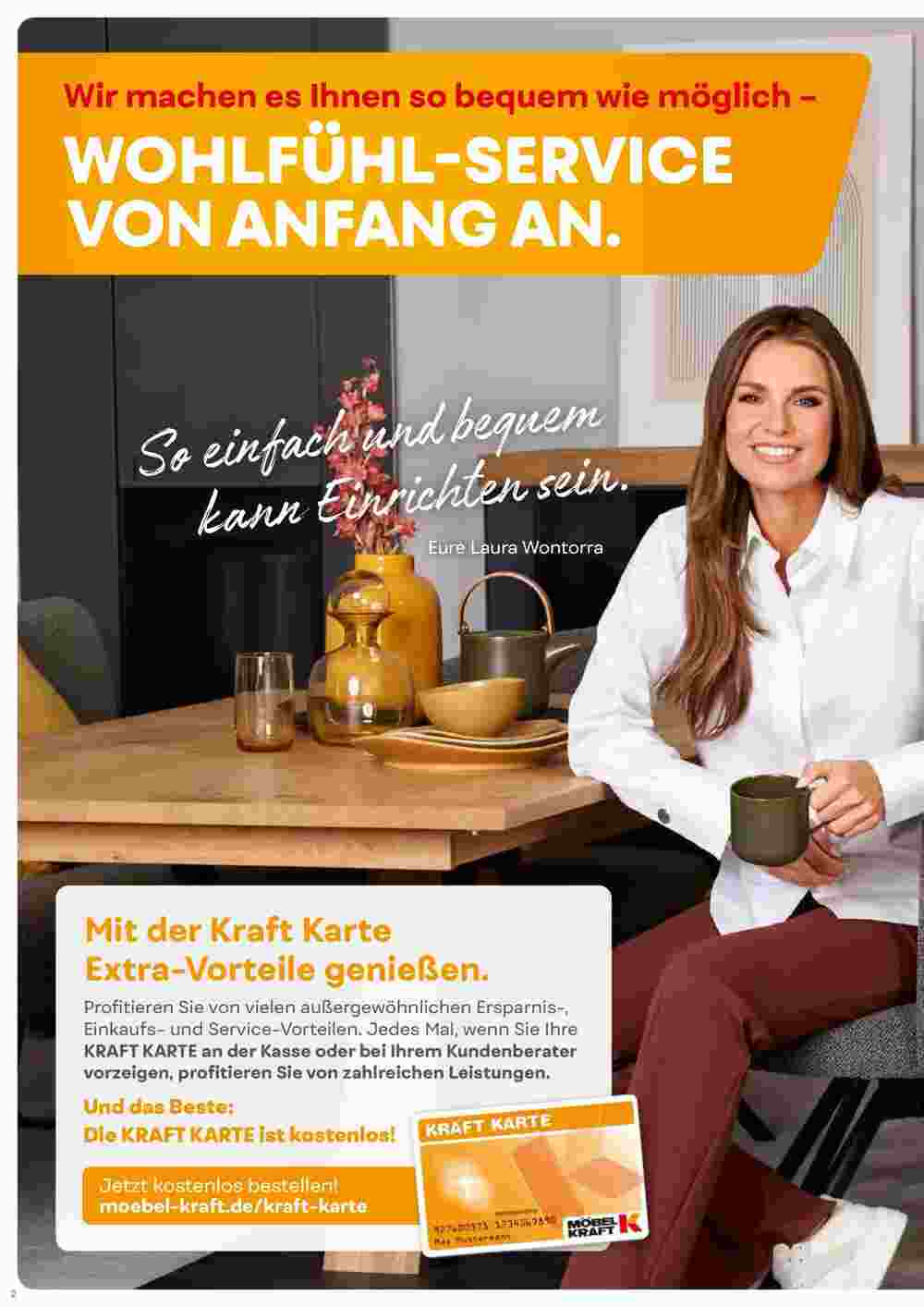 Möbel Kraft Prospekt (ab 15.04.2025) zum Blättern - Seite 2