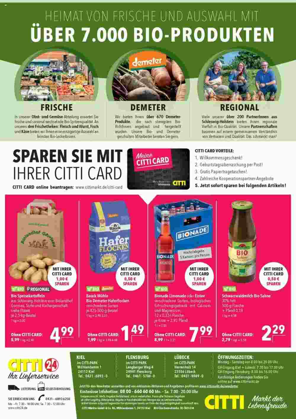 CITTI Markt Prospekt (ab 16.04.2025) zum Blättern - Seite 20