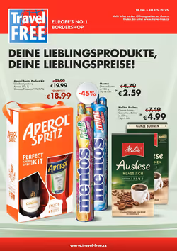Travel Free Prospekt (ab 17.04.2025) zum Blättern