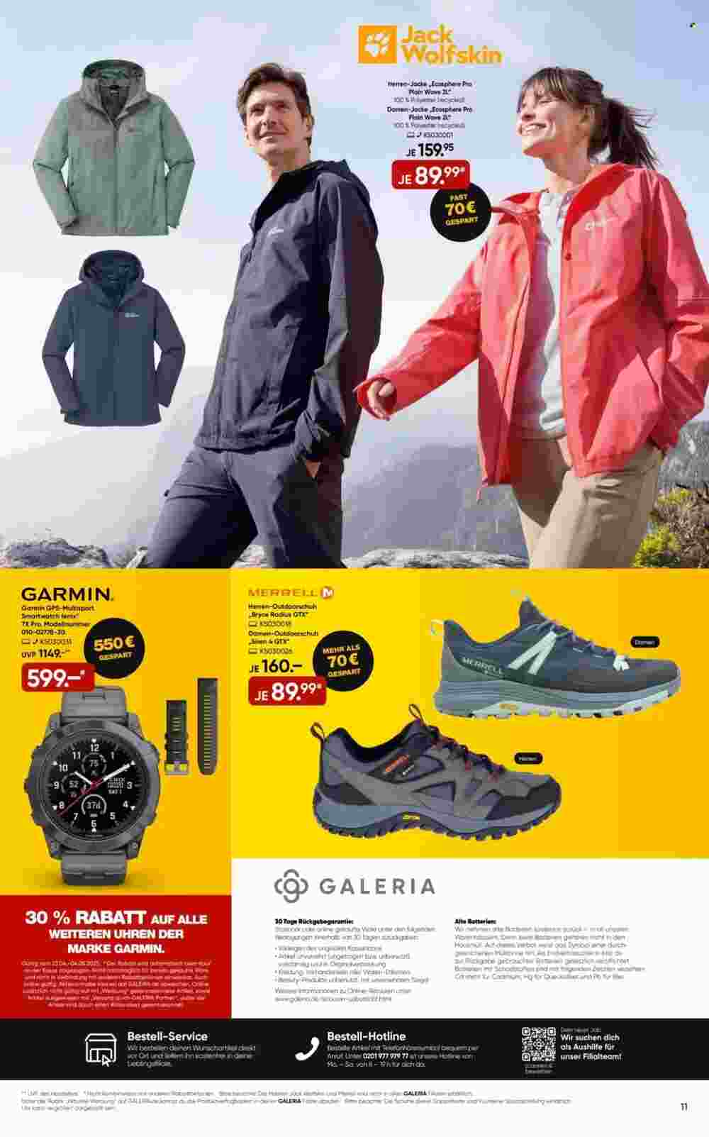 Galeria Prospekt (ab 23.04.2025) zum Blättern - Seite 11