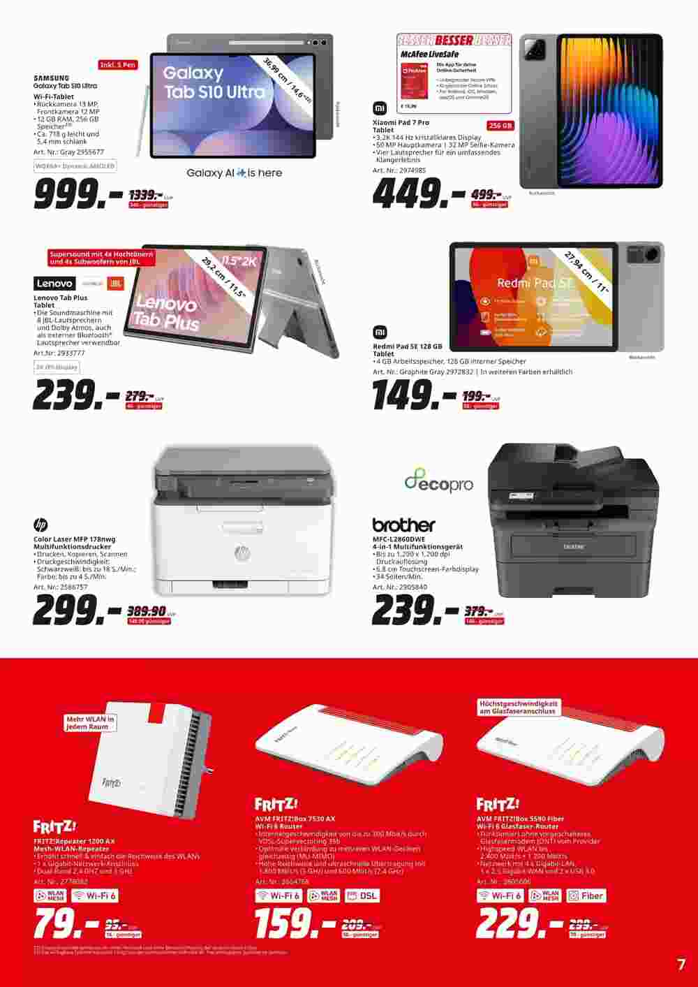 MediaMarkt Prospekt (ab 24.04.2025) zum Blättern - Seite 7