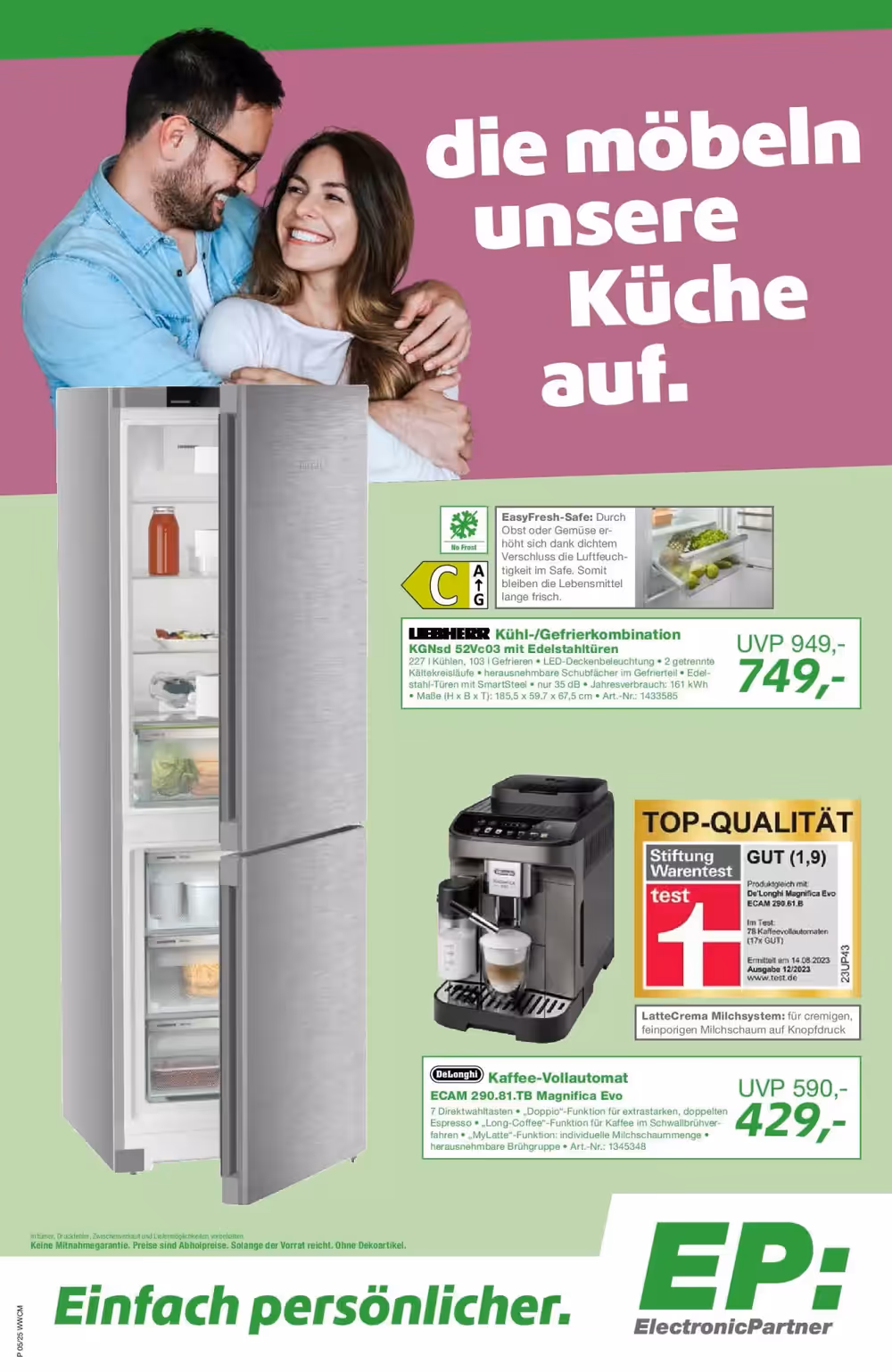 EP Prospekt (ab 24.04.2025) zum Blättern - Seite 1