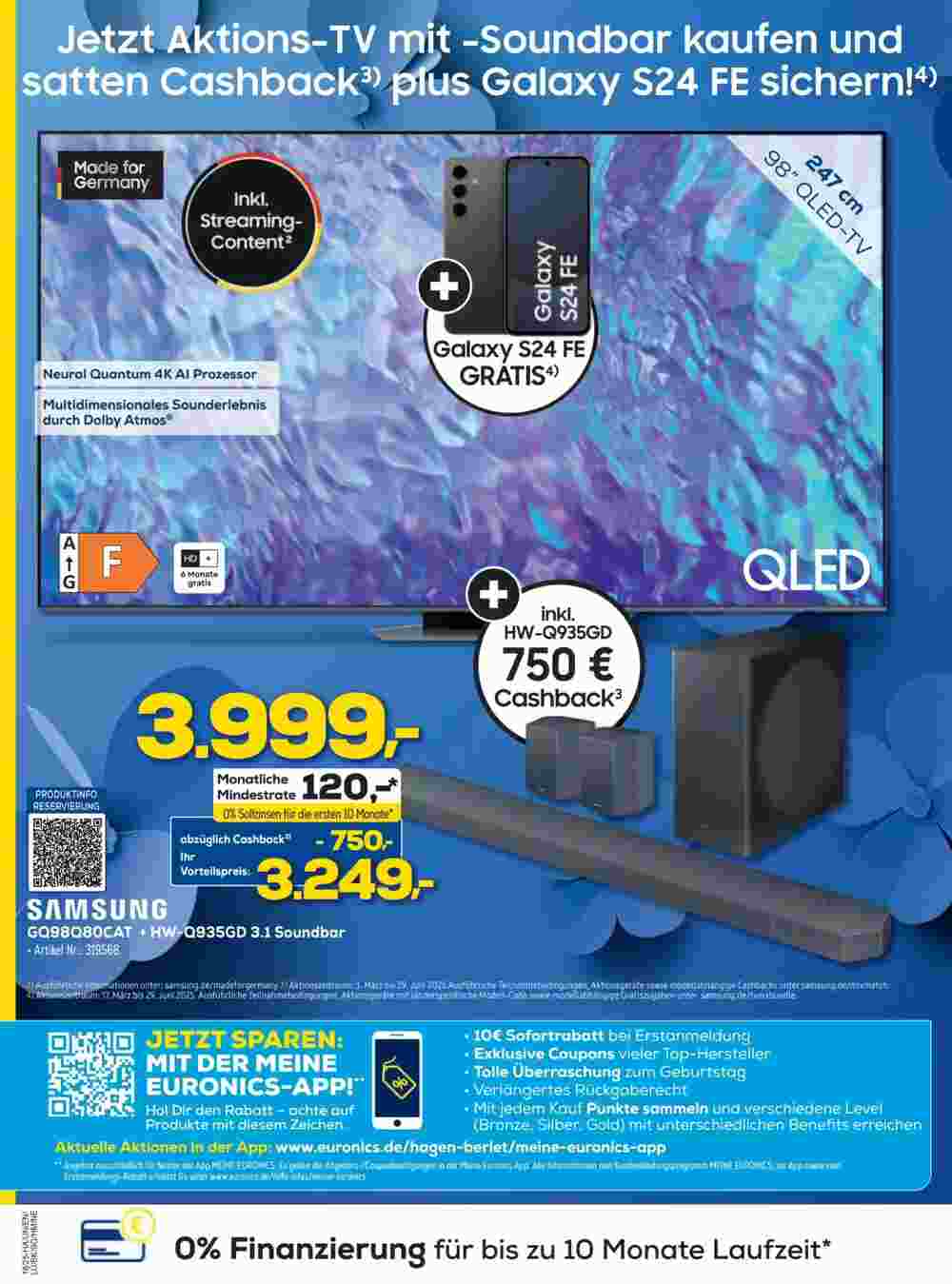 Euronics Prospekt (ab 24.04.2025) zum Blättern - Seite 12