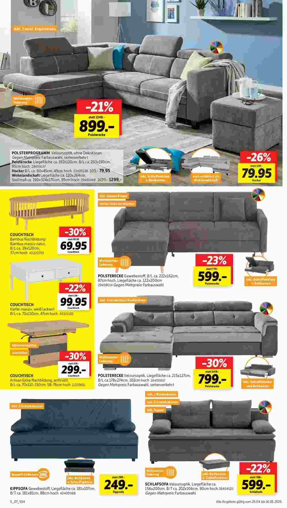 SCONTO Prospekt (ab 25.04.2025) zum Blättern - Seite 4