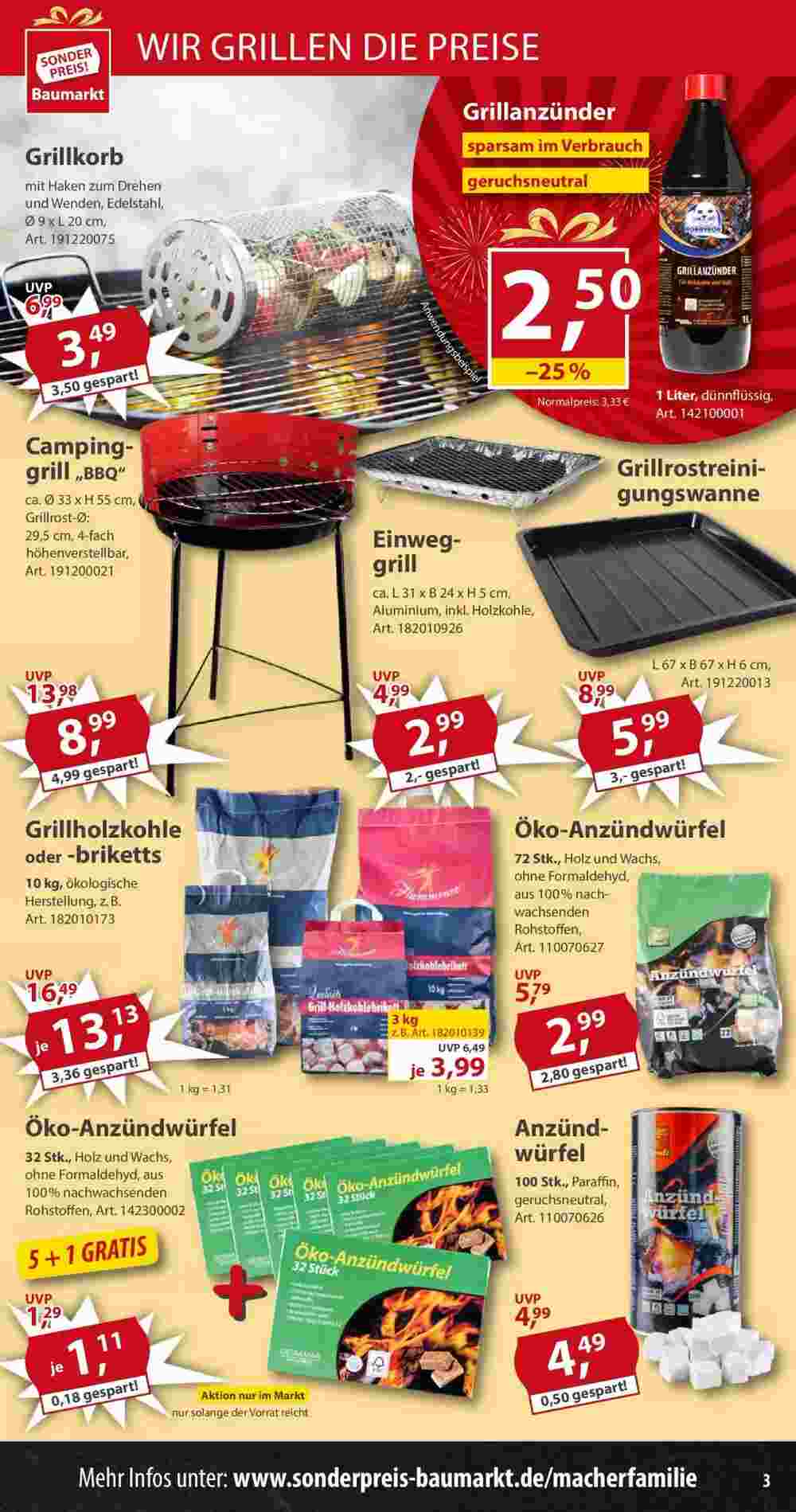 Sonderpreis Baumarkt Prospekt (ab 26.04.2025) zum Blättern - Seite 3