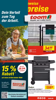 toom Baumarkt Prospekt (ab 26.04.2025) zum Blättern