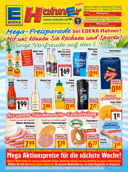 EDEKA Hahner Prospekt (ab 27.04.2025) zum Blättern