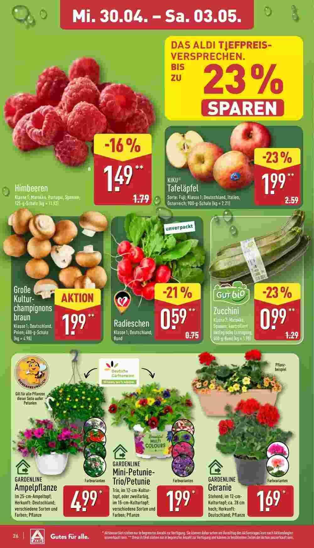 Aldi Nord Prospekt (ab 28.04.2025) zum Blättern - Seite 26