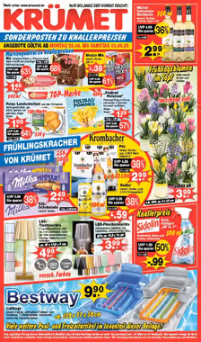 Krümet Sonderposten Prospekt (ab 28.04.2025) zum Blättern