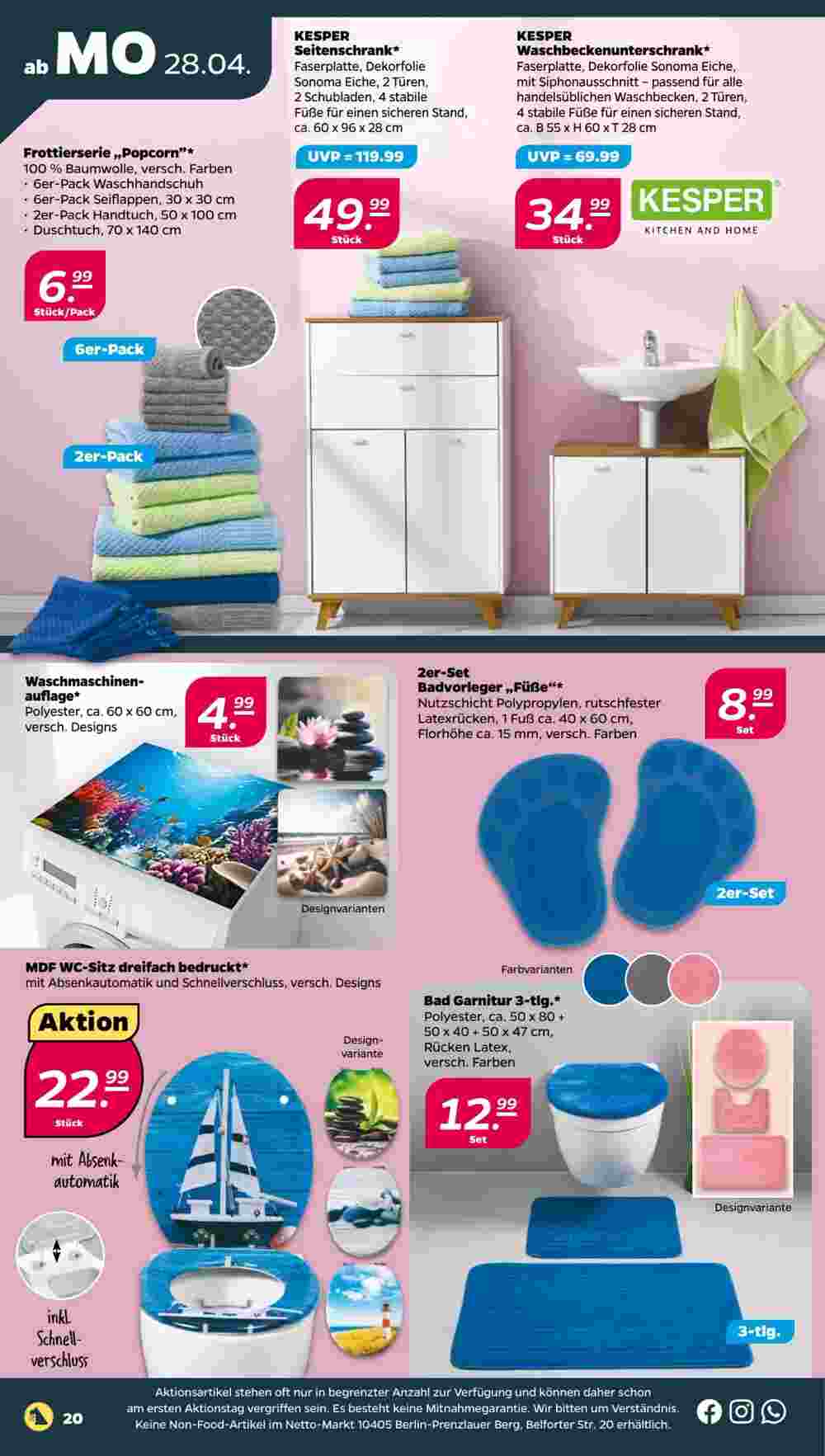 NETTO Prospekt (ab 28.04.2025) zum Blättern - Seite 20