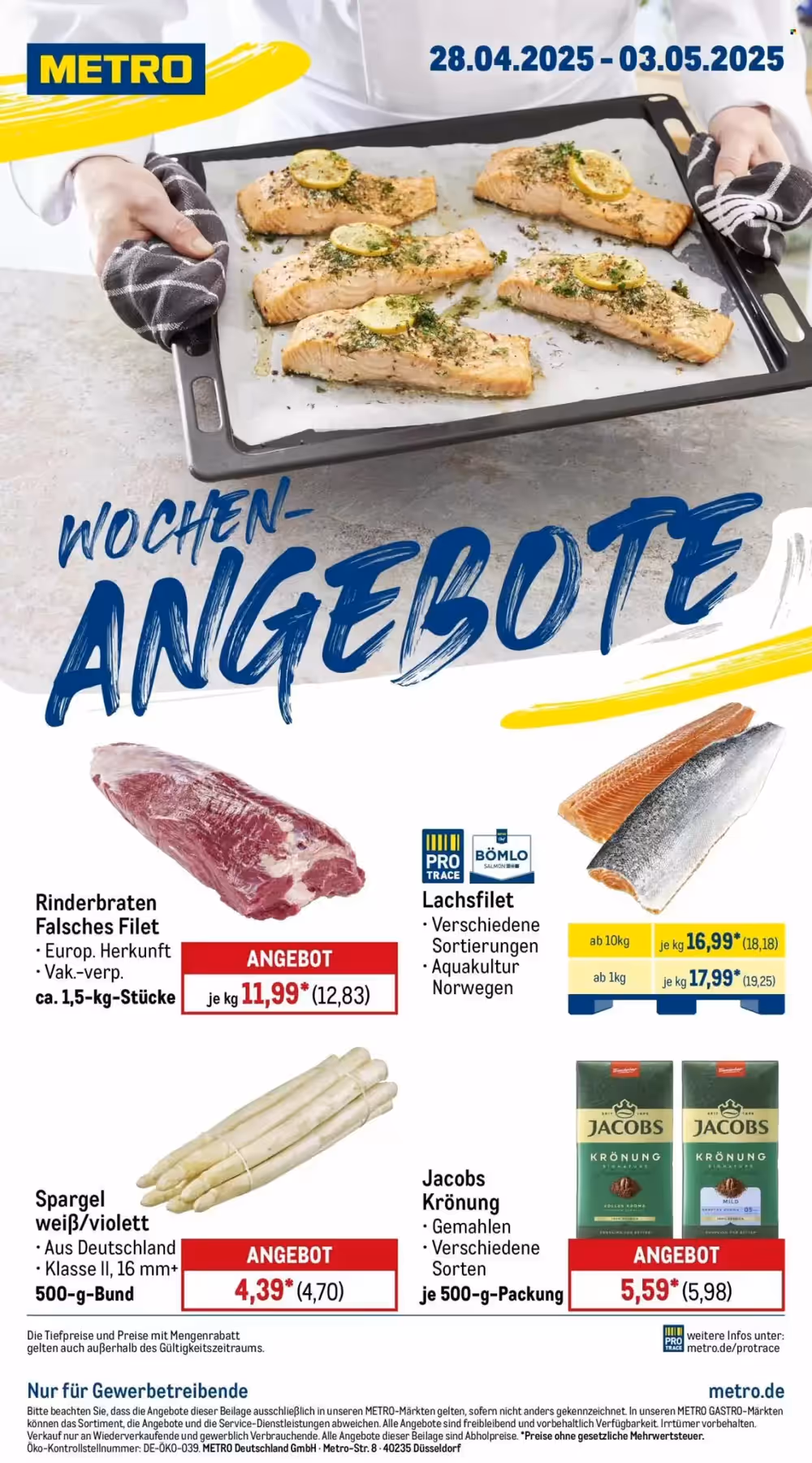 METRO Prospekt (ab 28.04.2025) zum Blättern - Seite 1