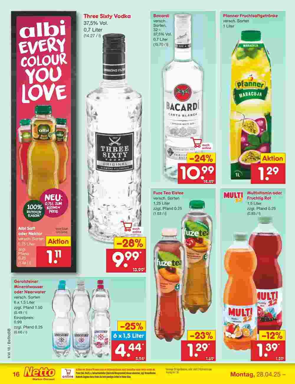 Netto Marken-Discount Prospekt (ab 28.04.2025) zum Blättern - Seite 22