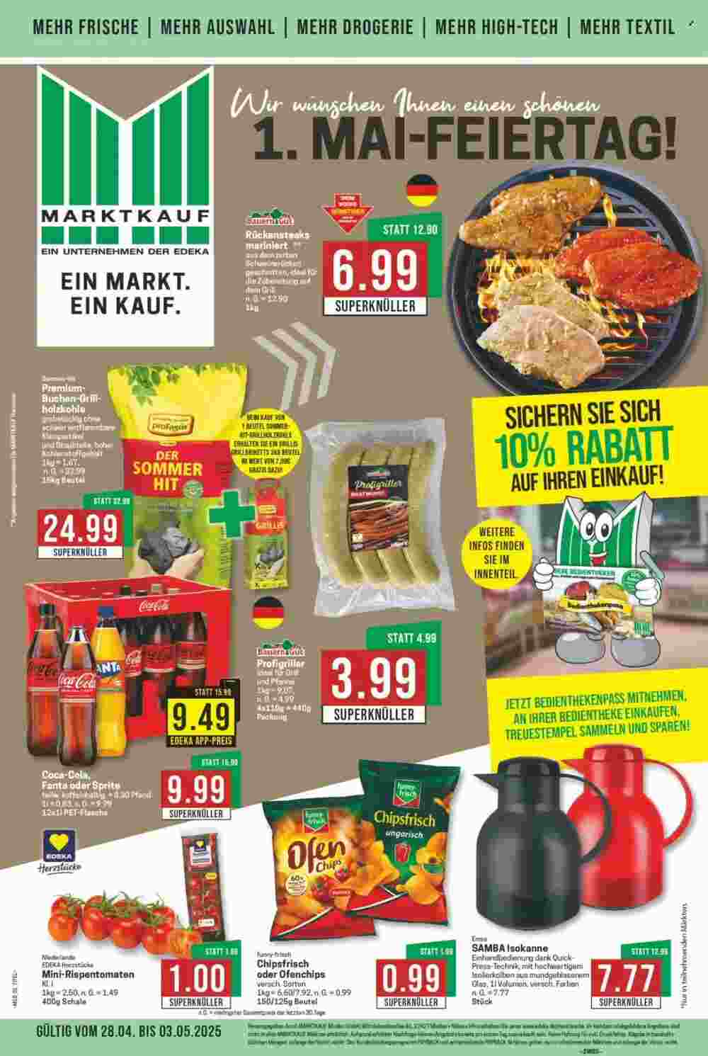 Marktkauf Prospekt (ab 28.04.2025) zum Blättern - Seite 1