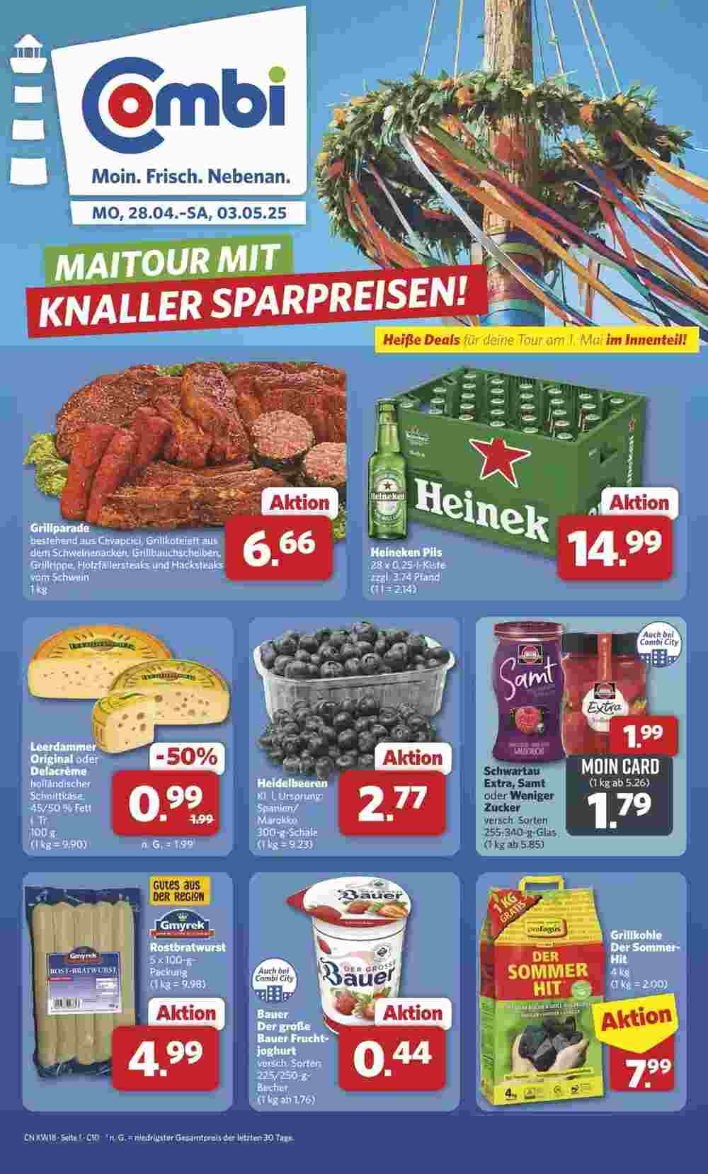 Combi Prospekt (ab 28.04.2025) zum Blättern - Seite 1