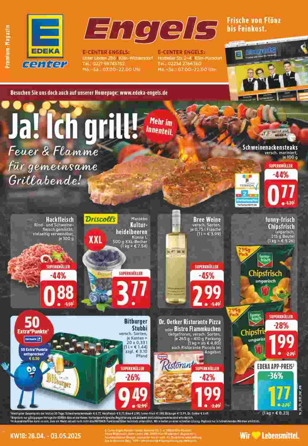 E-Center Prospekt (ab 28.04.2025) zum Blättern - Seite 1