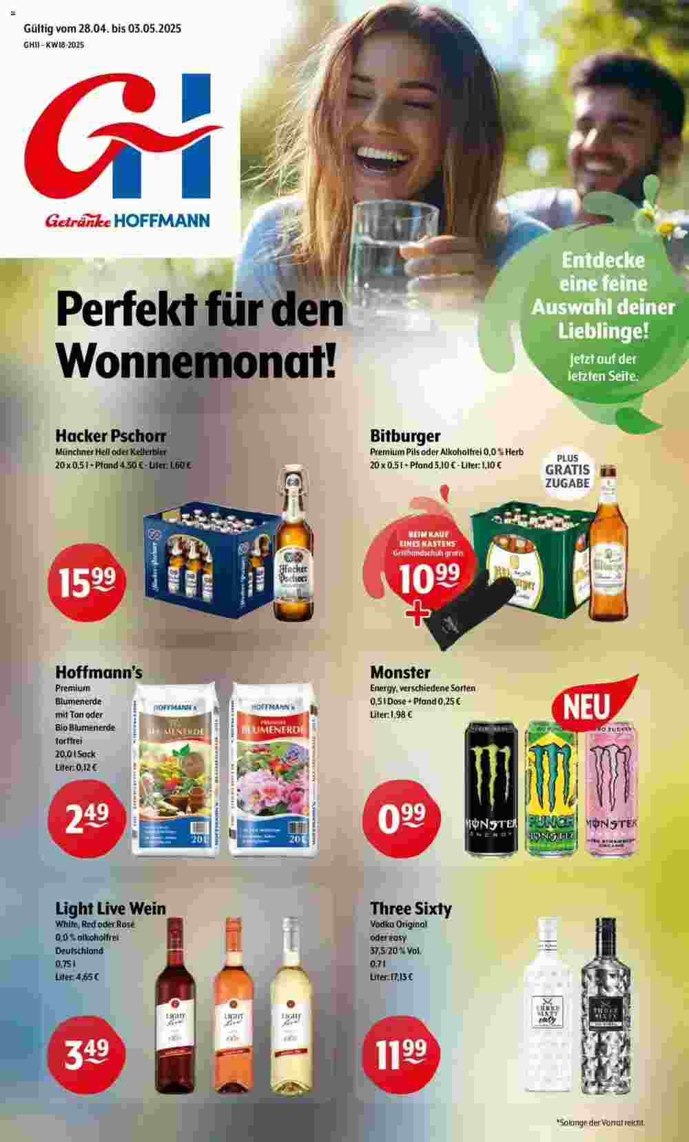 Trink und Spare Prospekt (ab 28.04.2025) zum Blättern - Seite 1