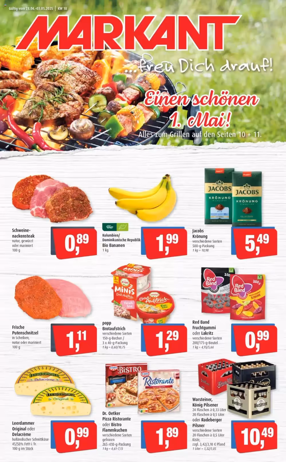 Markant Prospekt (ab 28.04.2025) zum Blättern - Seite 1