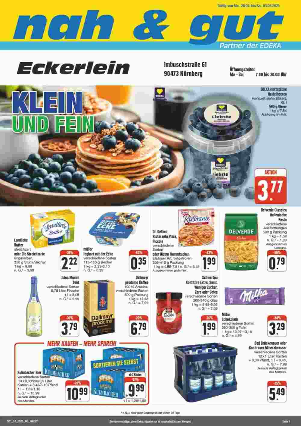nah & gut Prospekt (ab 28.04.2025) zum Blättern - Seite 1