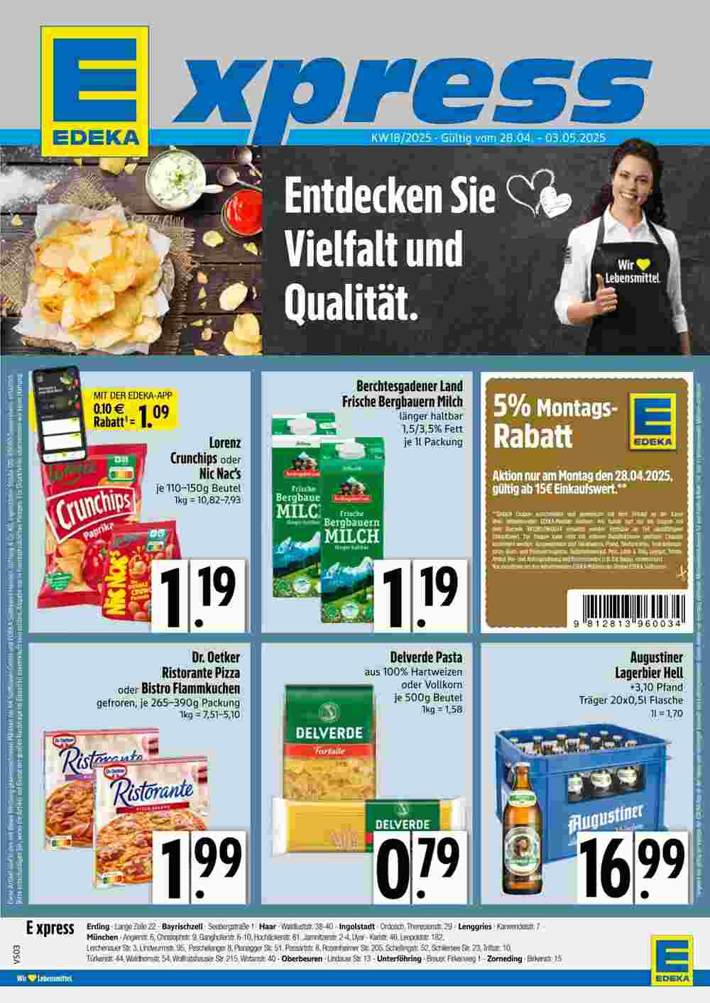Edeka Prospekt (ab 28.04.2025) zum Blättern - Seite 1