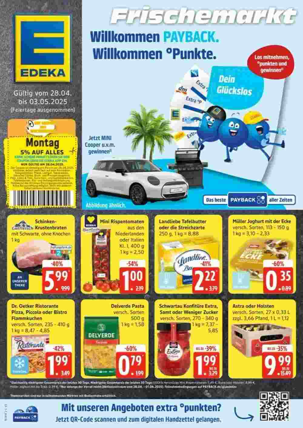 Edeka Prospekt (ab 28.04.2025) zum Blättern - Seite 1