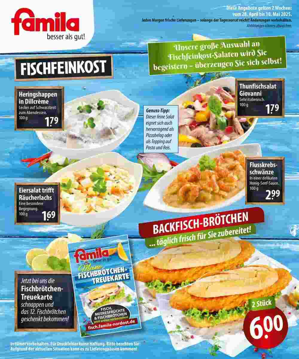 Famila Nord Ost Prospekt (ab 28.04.2025) zum Blättern - Seite 2