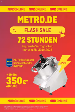 METRO Prospekt (ab 28.04.2025) zum Blättern