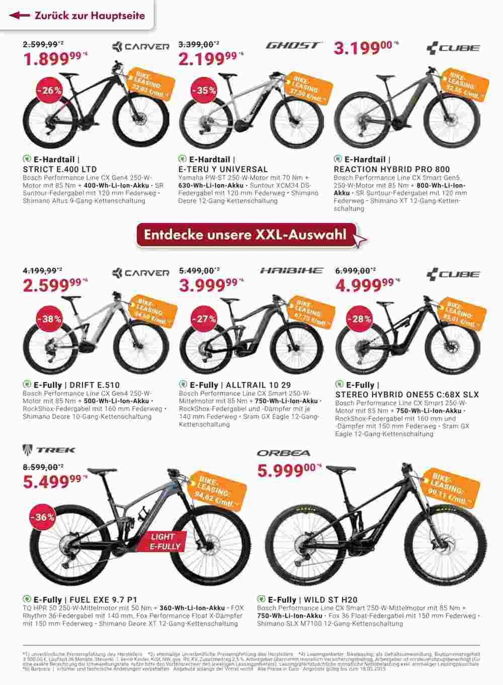 Fahrrad XXL Prospekt (ab 28.04.2025) zum Blättern - Seite 2