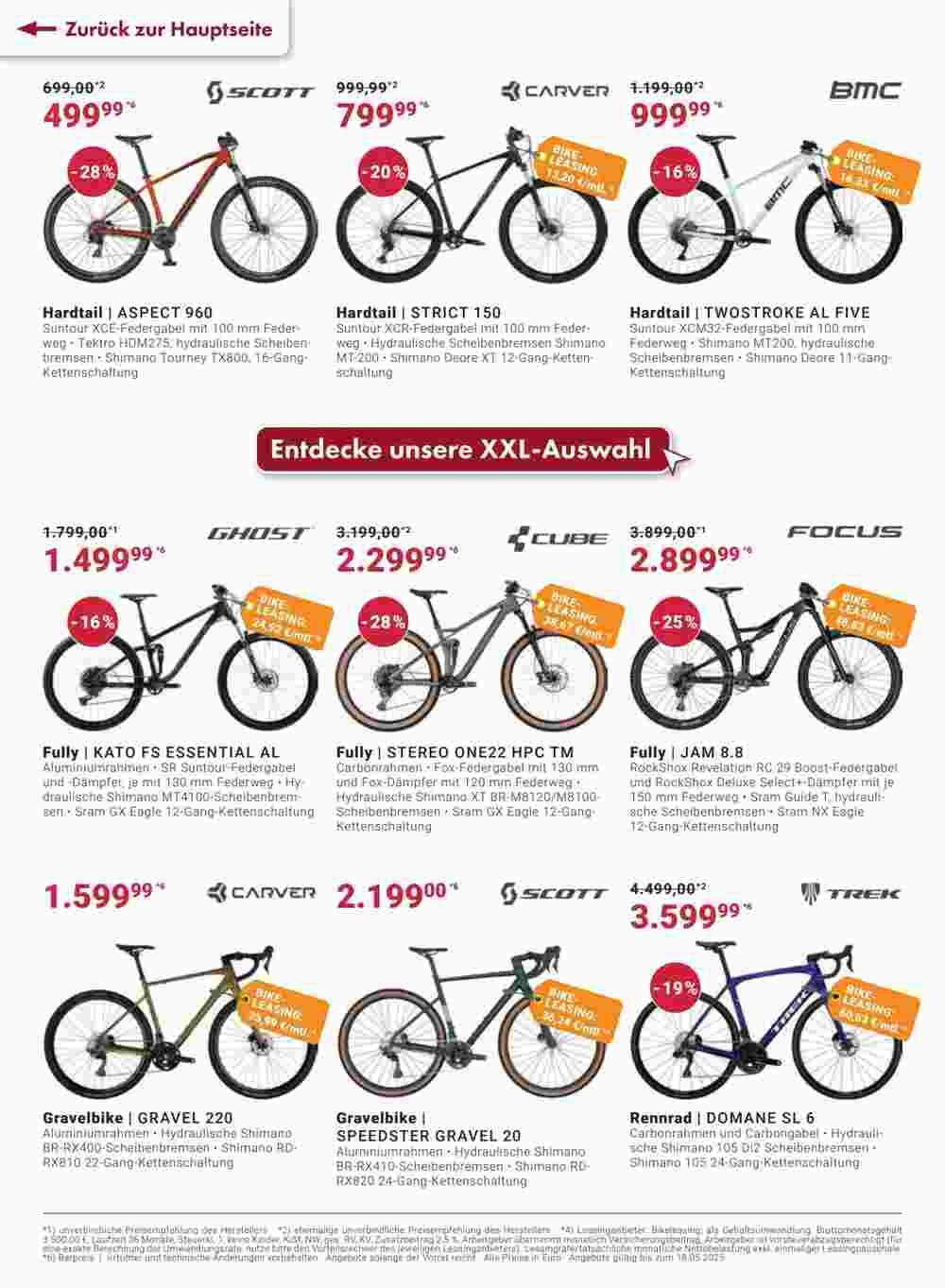 Fahrrad XXL Prospekt (ab 28.04.2025) zum Blättern - Seite 6