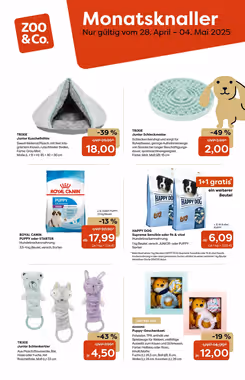Zoo & Co Prospekt (ab 28.04.2025) zum Blättern