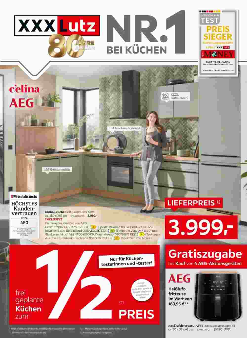 XXXLutz Prospekt (ab 28.04.2025) zum Blättern - Seite 1