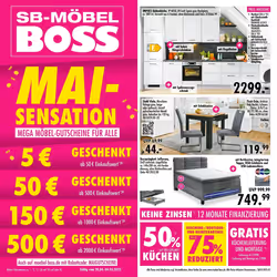 Möbel Boss Prospekt (ab 28.04.2025) zum Blättern