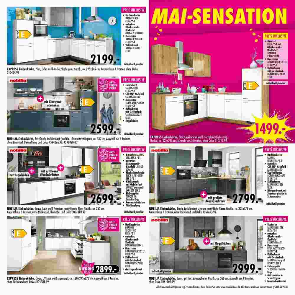 Möbel Boss Prospekt (ab 28.04.2025) zum Blättern - Seite 3