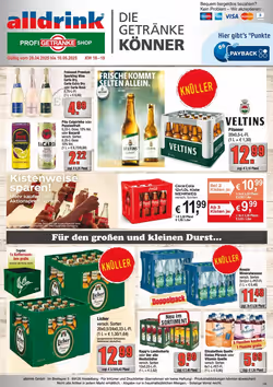 Profi Getränke Prospekt (ab 28.04.2025) zum Blättern