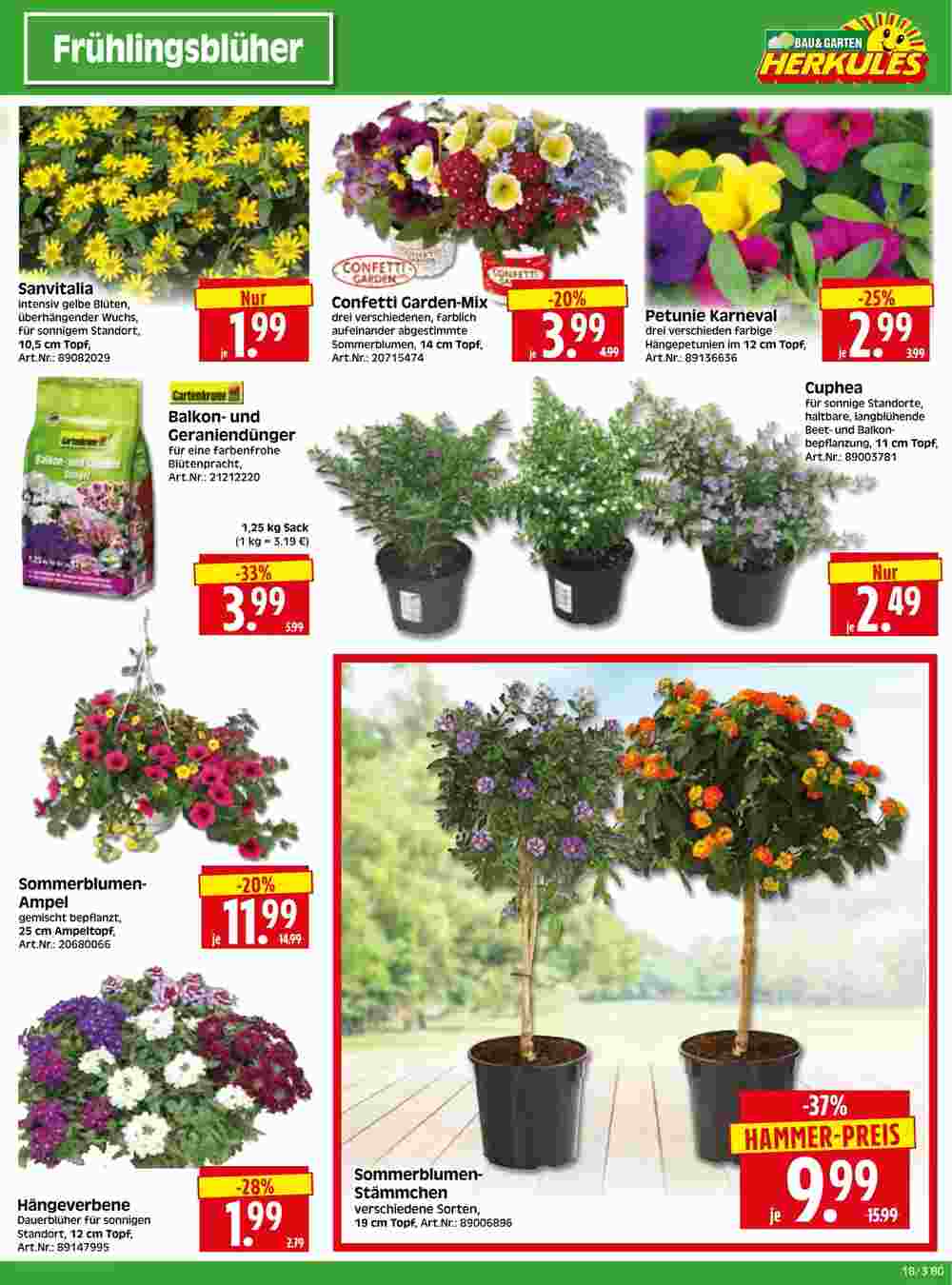 Herkules Baumarkt Prospekt (ab 28.04.2025) zum Blättern - Seite 3