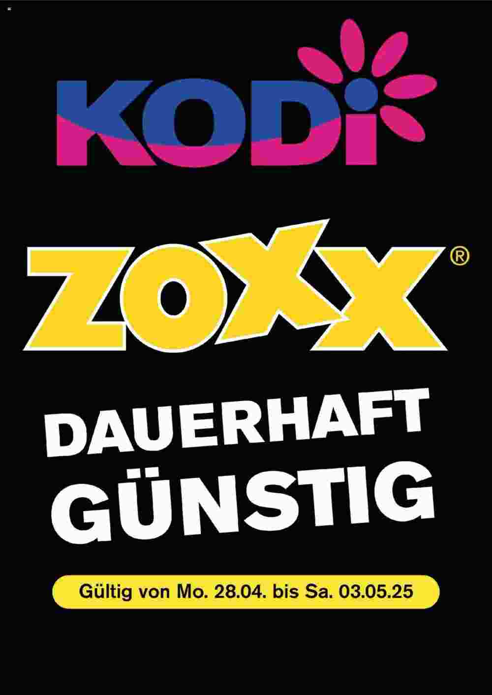KODi Prospekt (ab 28.04.2025) zum Blättern - Seite 1