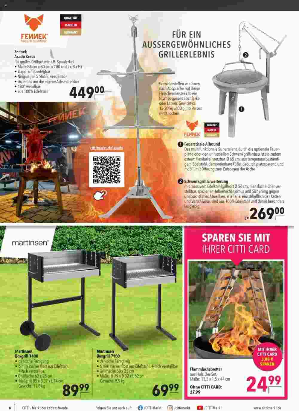 CITTI Markt Prospekt (ab 30.04.2025) zum Blättern - Seite 6
