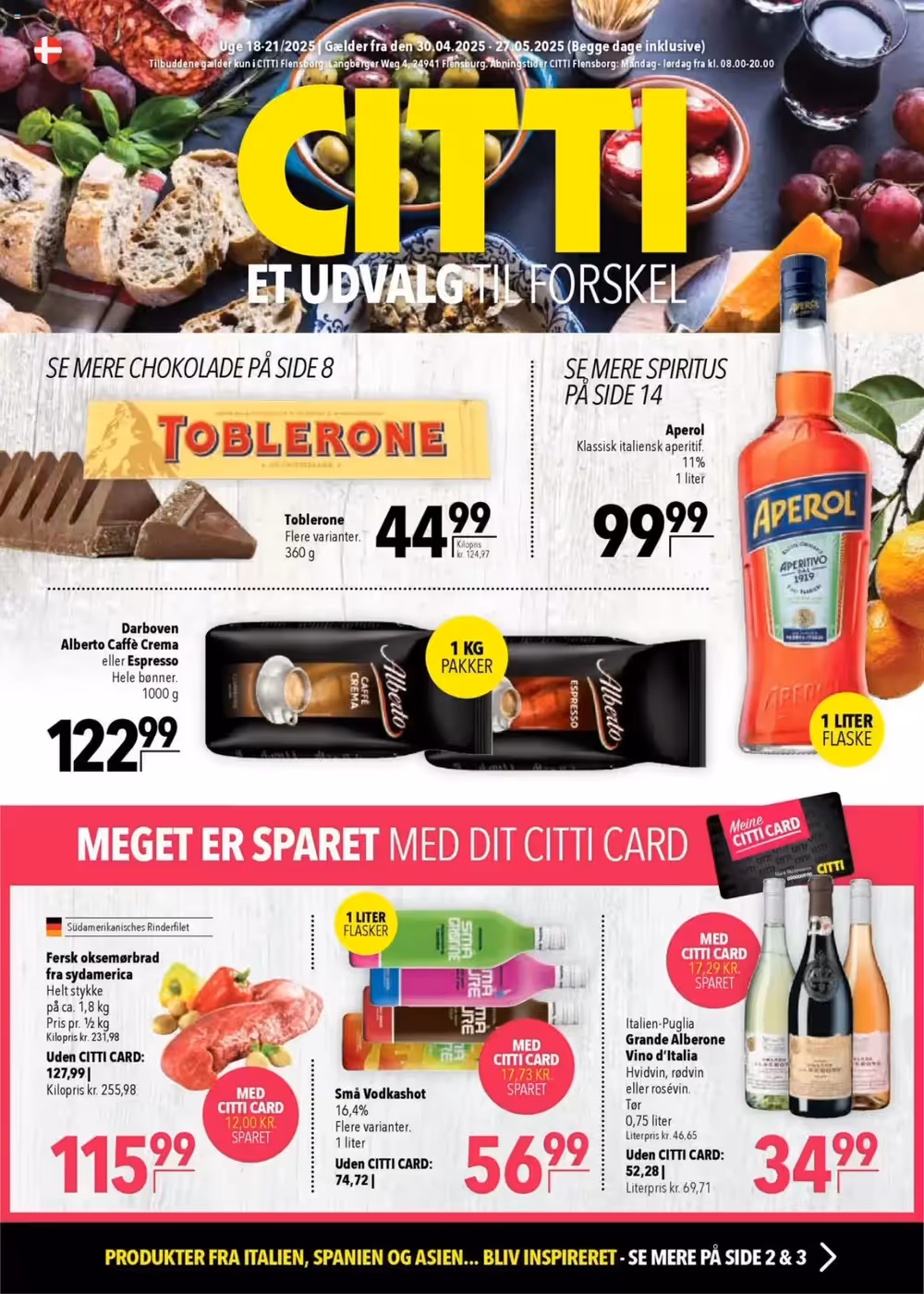 CITTI Markt Prospekt (ab 30.04.2025) zum Blättern - Seite 1