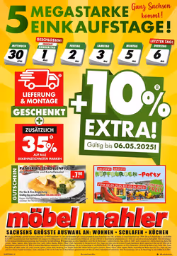 Möbel Mahler Prospekt (ab 30.04.2025) zum Blättern