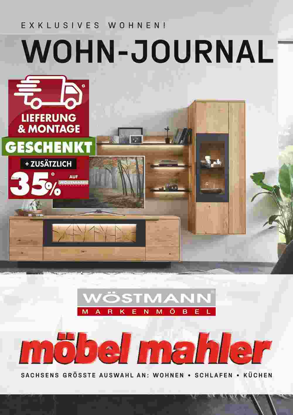 Möbel Mahler Prospekt (ab 30.04.2025) zum Blättern - Seite 1