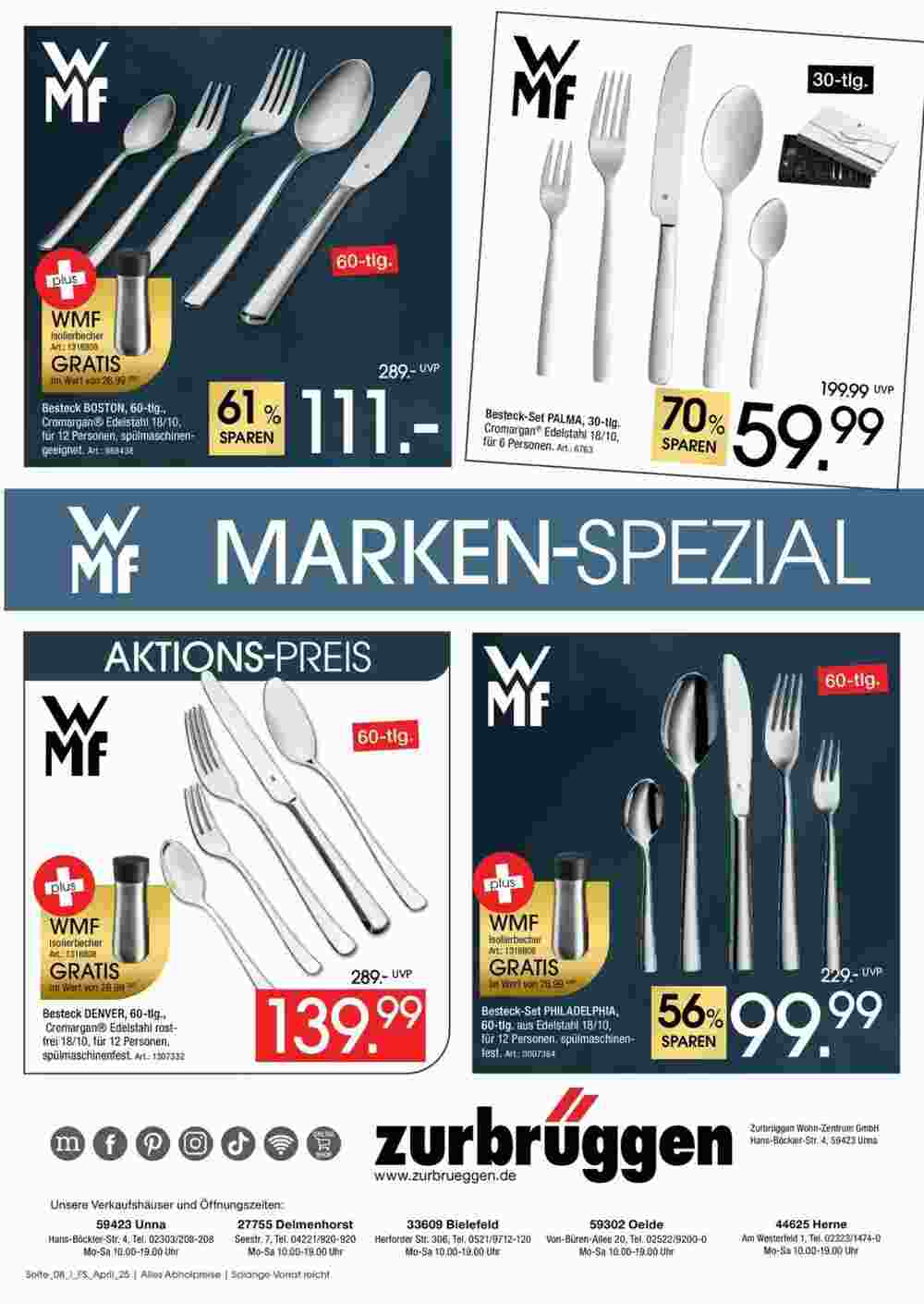Zurbrüggen Prospekt (ab 30.04.2025) zum Blättern - Seite 8