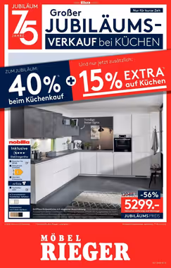 Möbel Rieger Prospekt (ab 30.04.2025) zum Blättern