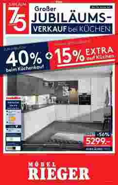 Möbel Rieger Prospekt (ab 30.04.2025) zum Blättern