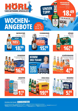 Hörl Getränke Prospekt (ab 30.04.2025) zum Blättern